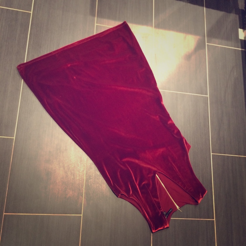 Red Velvet sz 8 WHBM dress